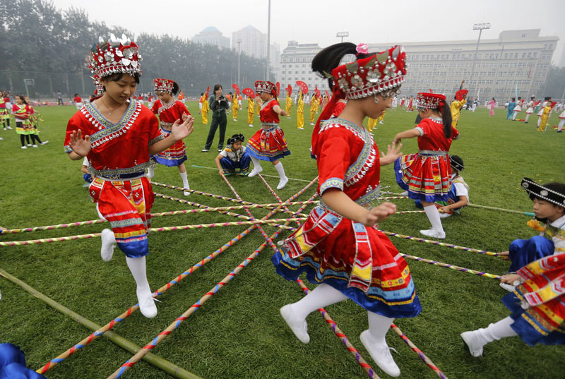 北京海澱區(qū)北外附小校園活動(dòng)風(fēng)採剪影